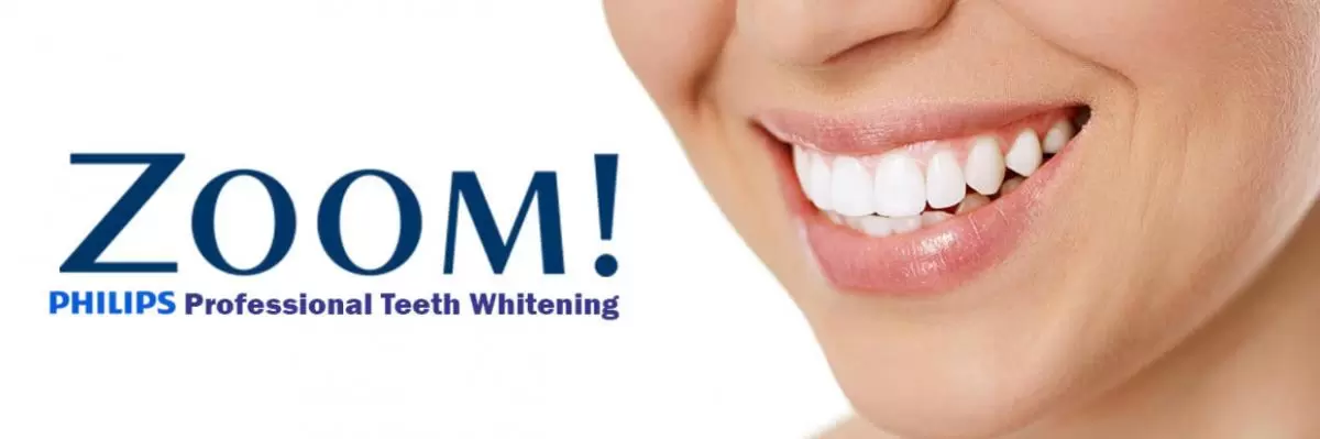 ZOOM professional teeth whitening